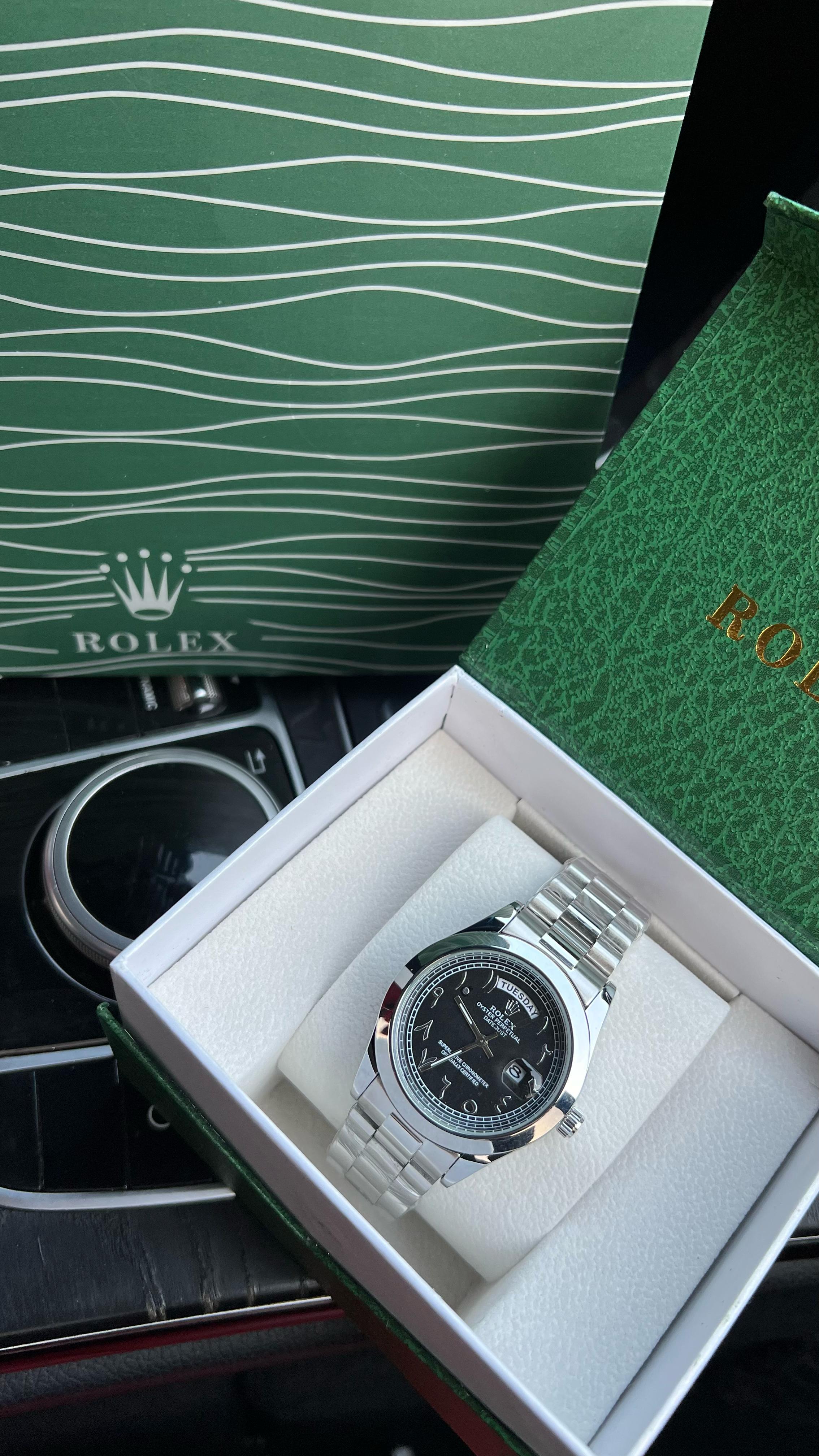 ساعة رولكس رجالية