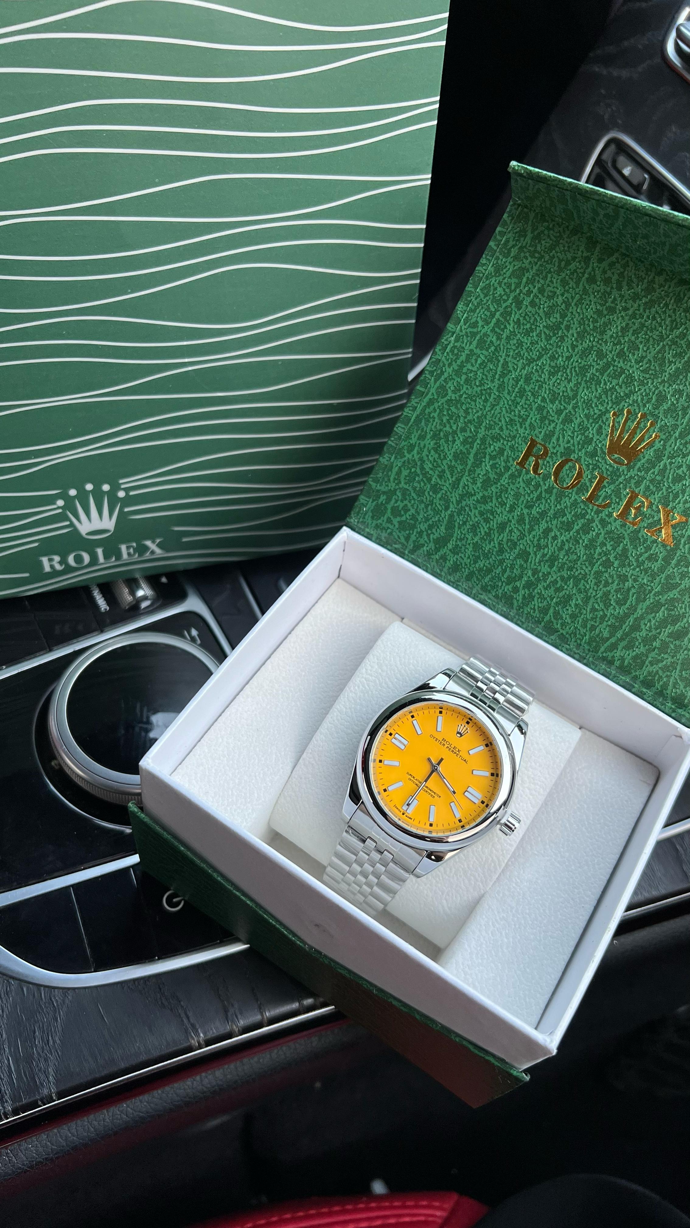 ساعة رولكس رجالية